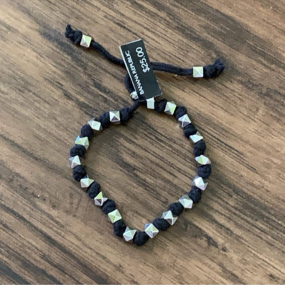 Banana Republic slider friendship bracelet